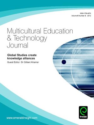 cover image of Multicultural Education & Technology Journal, Volume 6, Issue 3